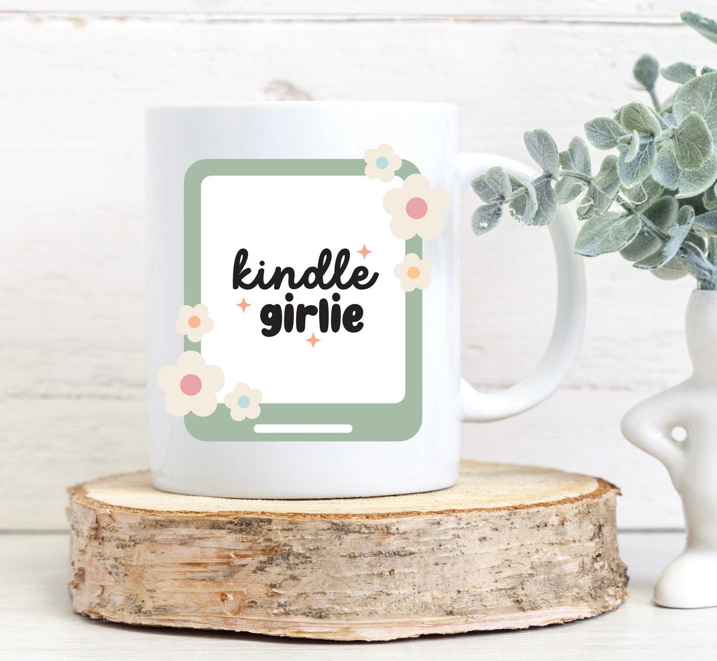 Kindle girly mug