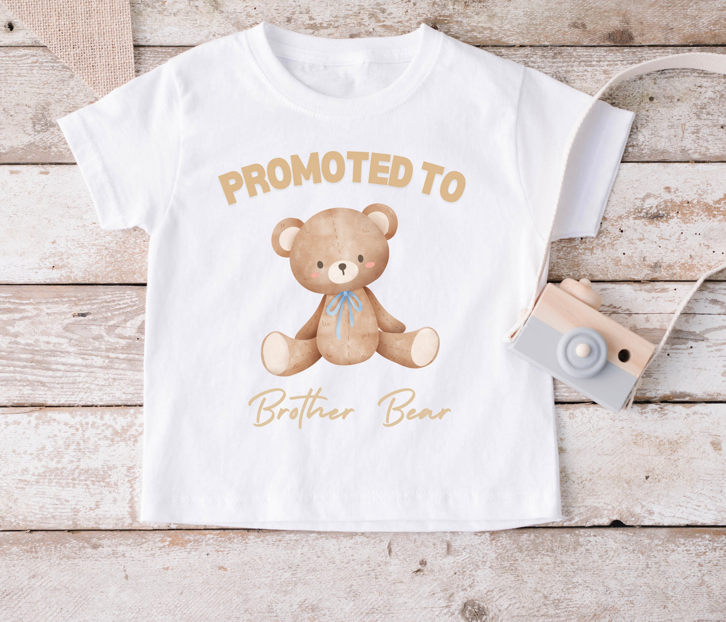 Promoted to brother bear tshirt