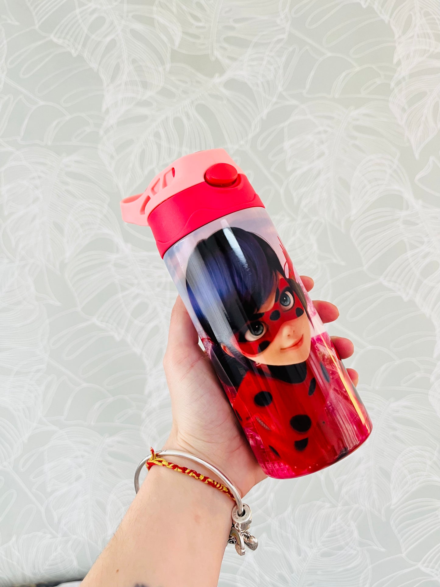 Kids flip top lid water bottle