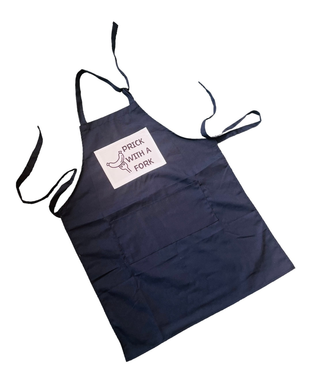 Navy bbq apron