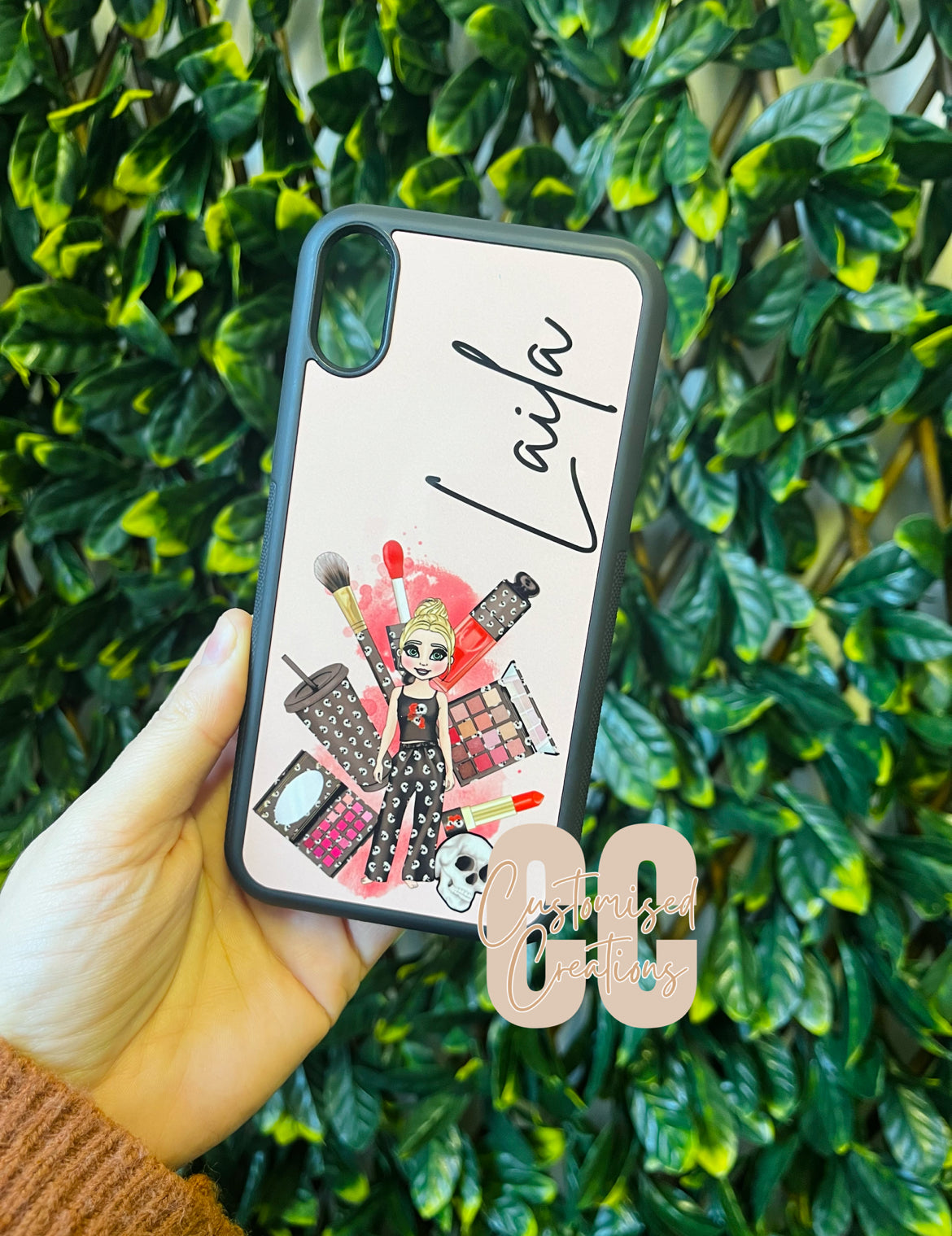 Alternative Make up girl phonecase