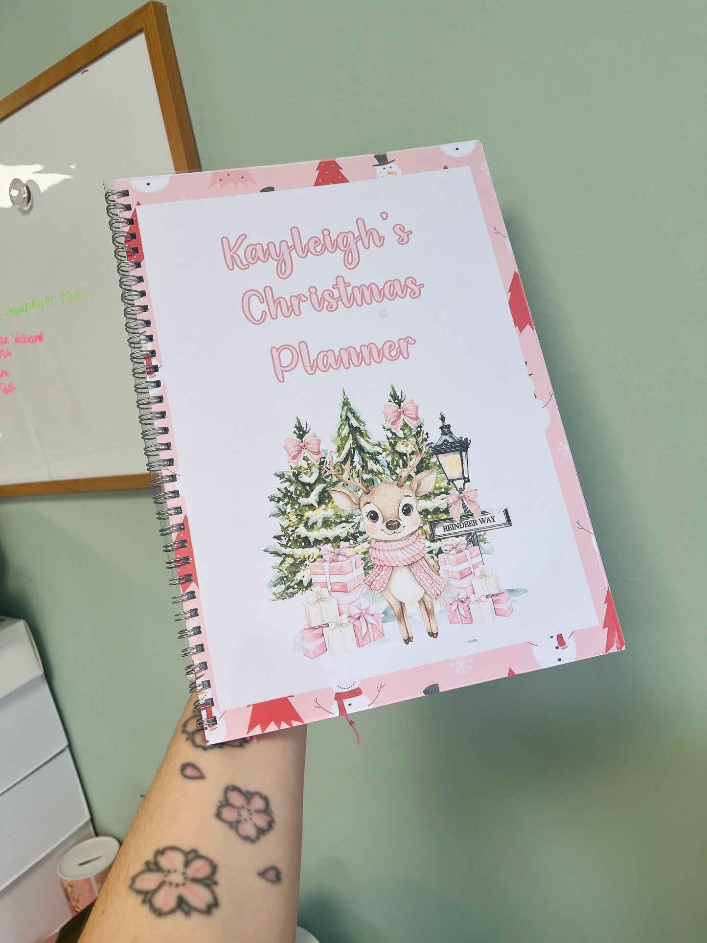 Christmas planner- reindeer