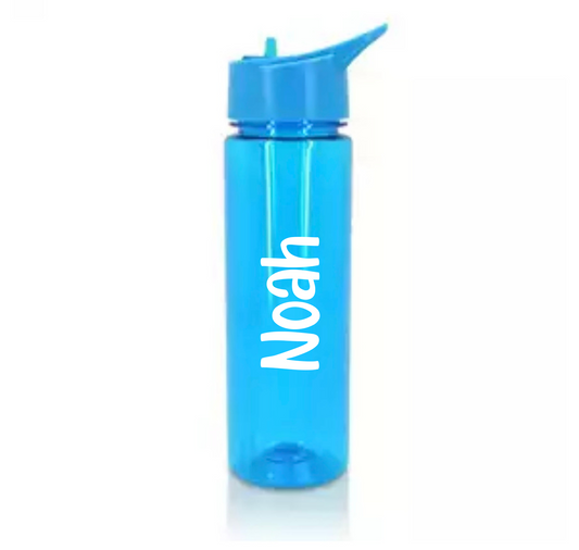 Blue water bottle 650ml