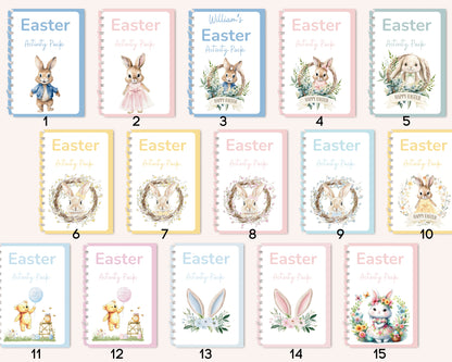 Easter activity booklets