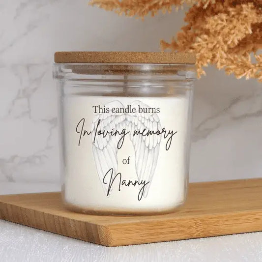 This candle burns in loving memory of... candle