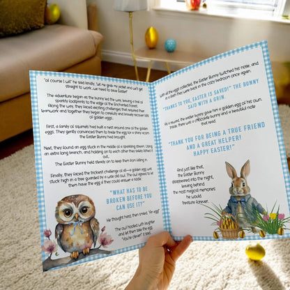 Blue Easter story book