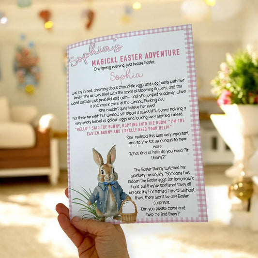 Pink Easter story book