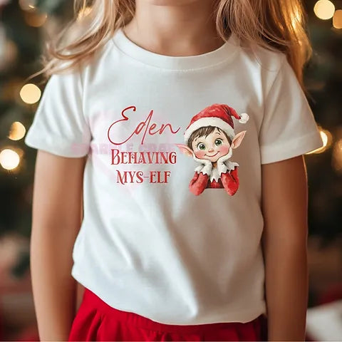 Children's behaving mys-elf tshirt