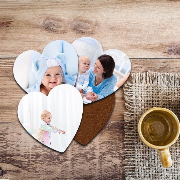 Photo ceramic coasters