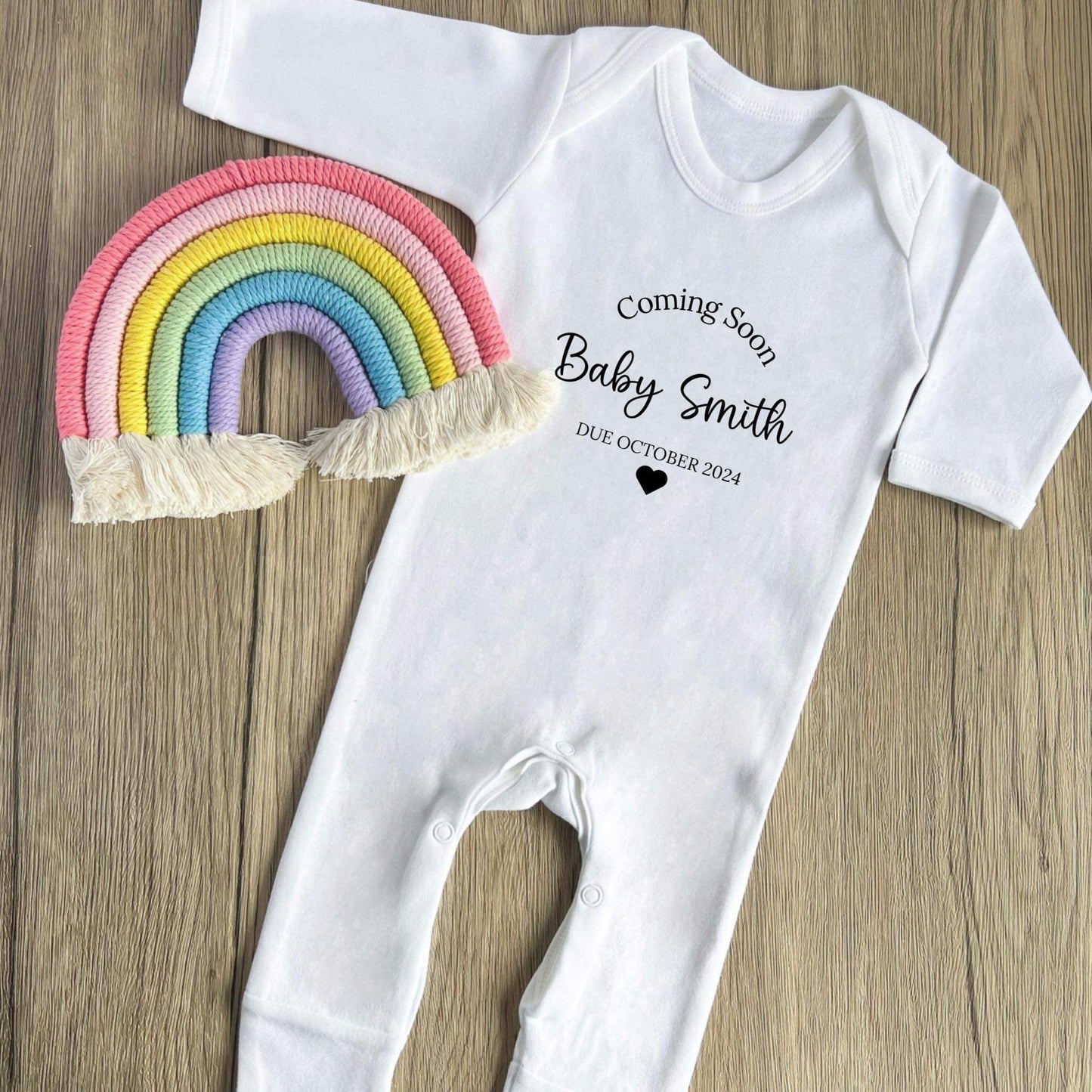 Coming soon babygrow