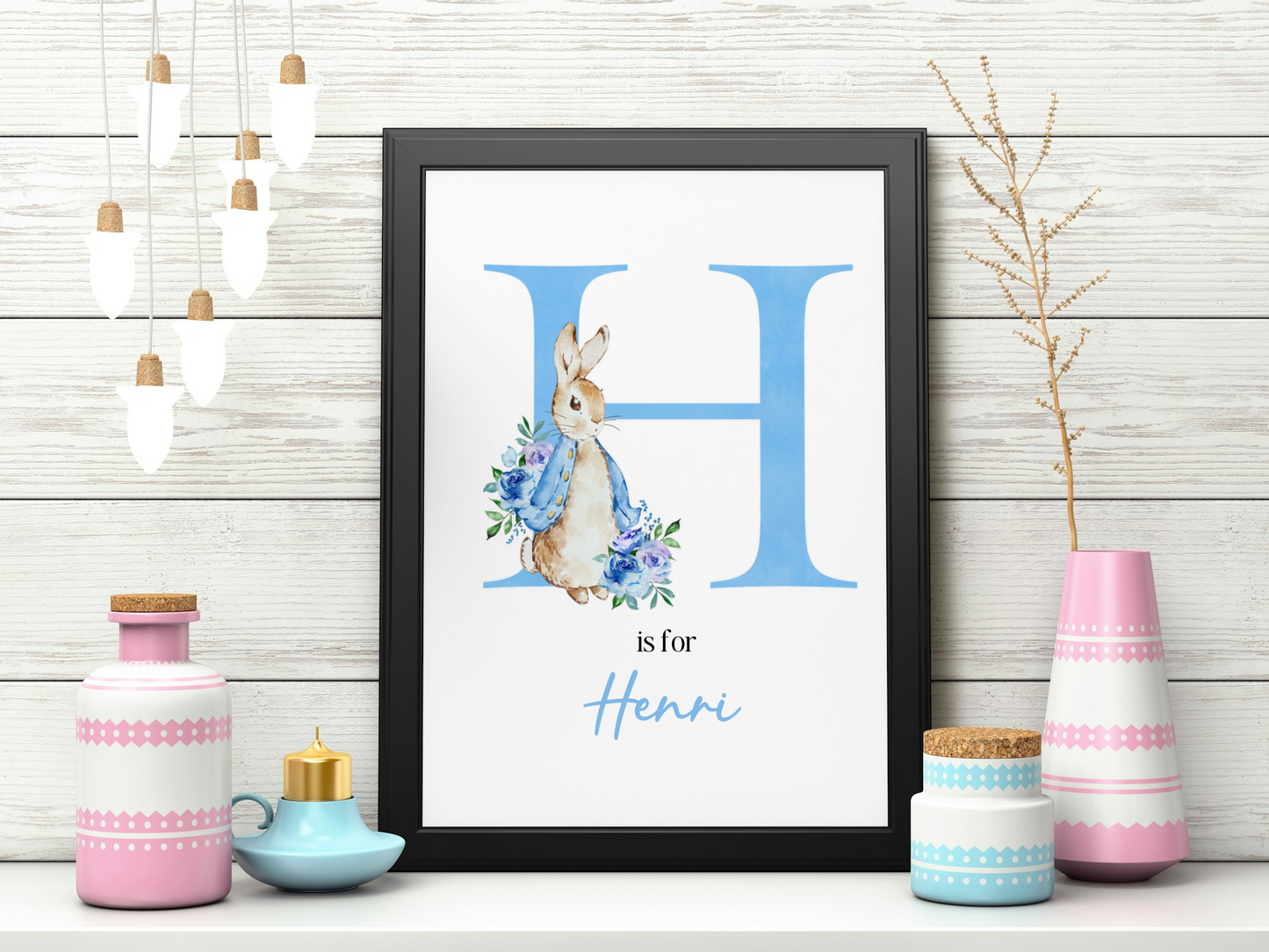 Peter rabbit initial print