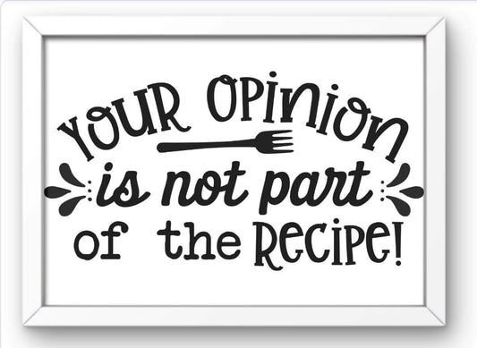 Your opinion print