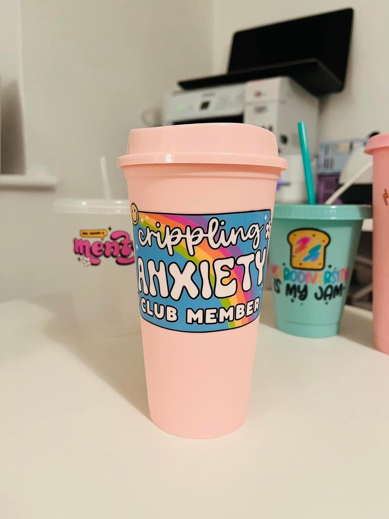 Anxiety hot cup