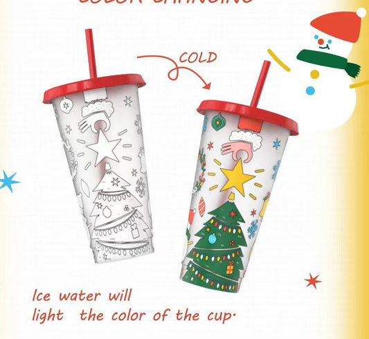 Colour changing 24oz cold cup