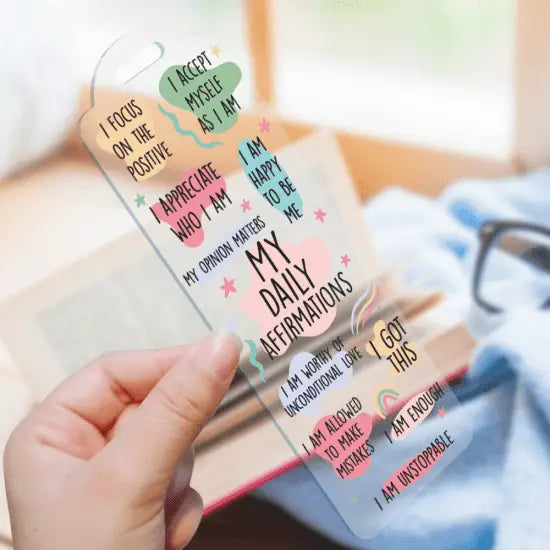 My daily affirmation bookmark