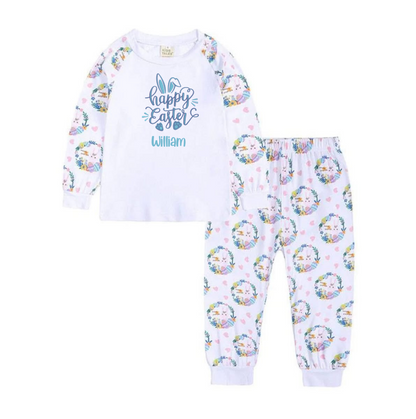 Embroidered Easter pyjamas - bunny