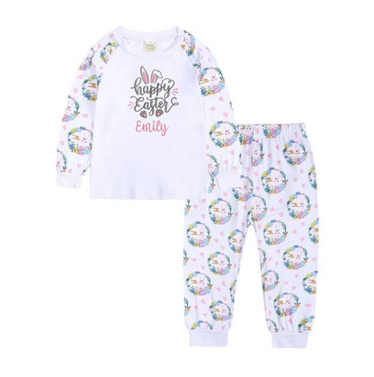 Embroidered Easter pyjamas - bunny