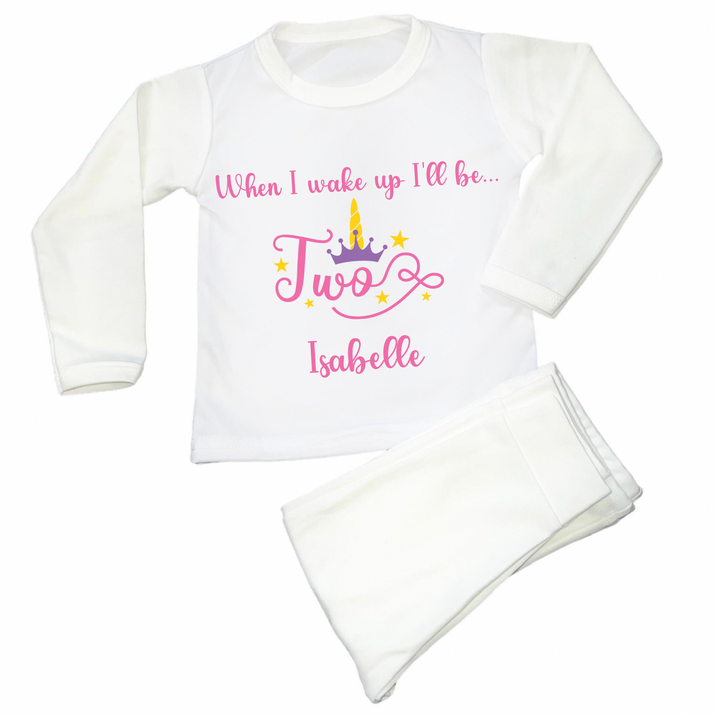 Princess Birthday Pyjamas Ages 1-10