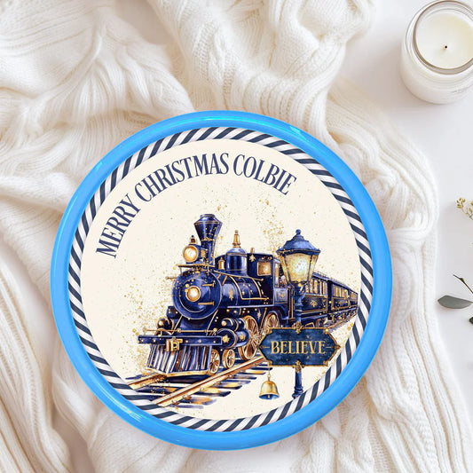 Express train chocolate tub STICKER only