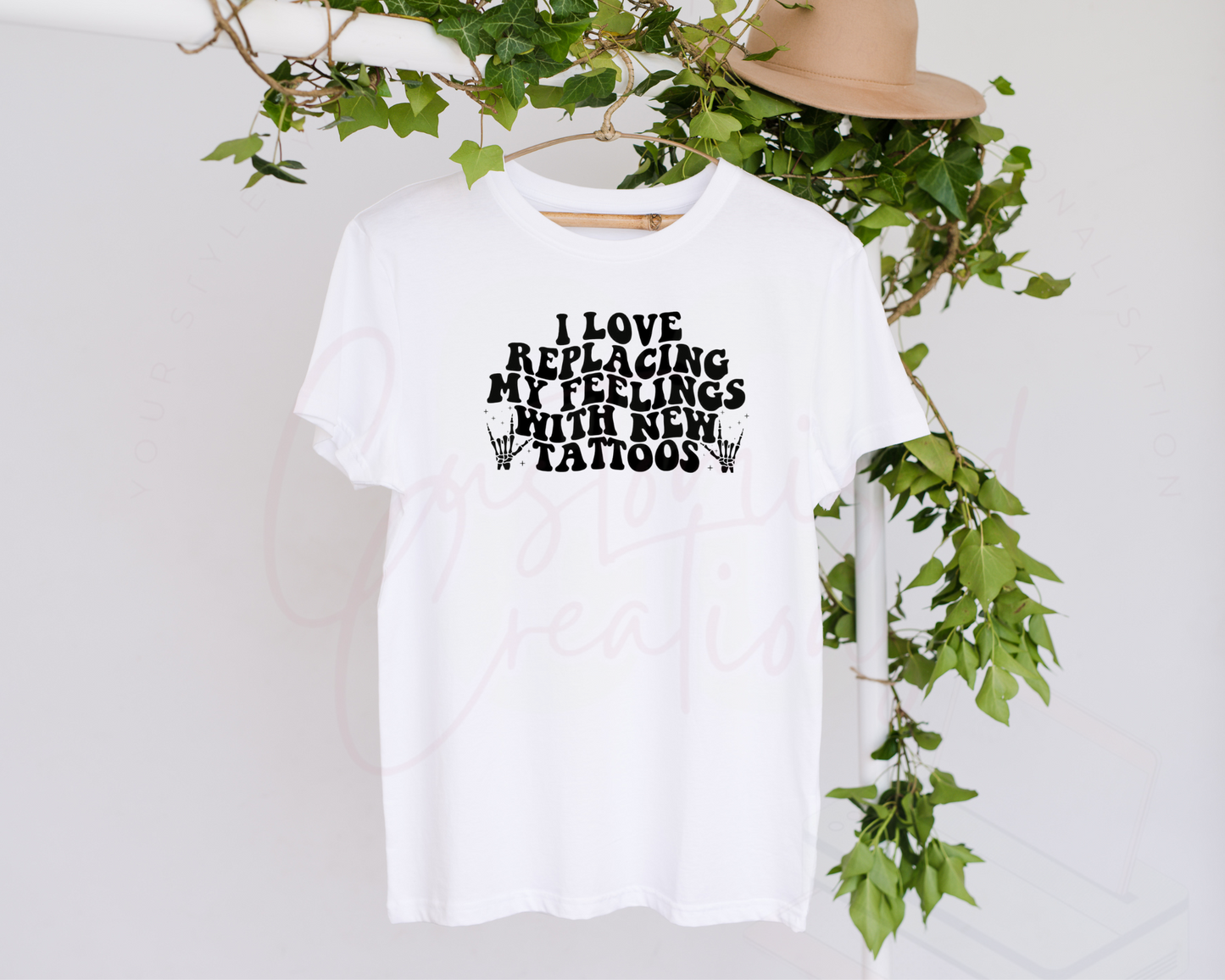 Feelings & tattoos tshirt