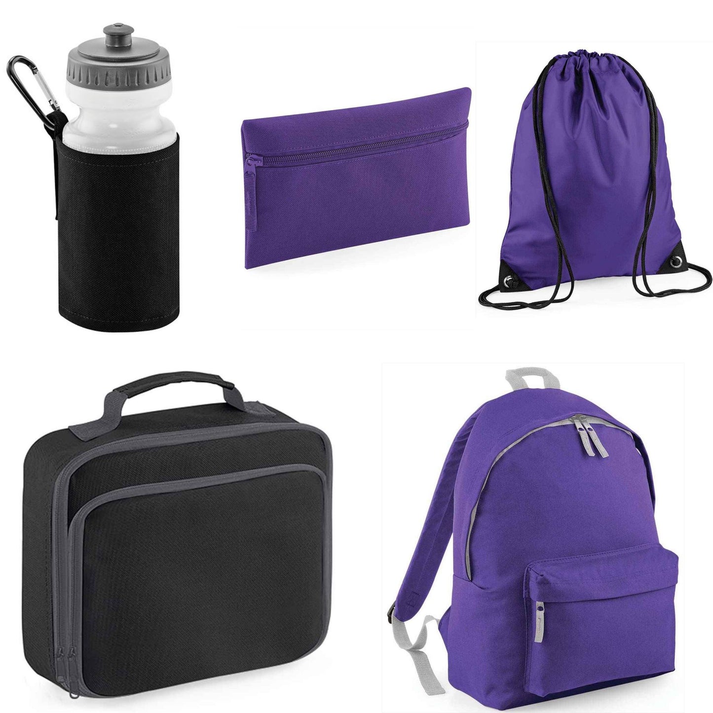 Back to School 5 Piece Set – 12Litre - 9 colours