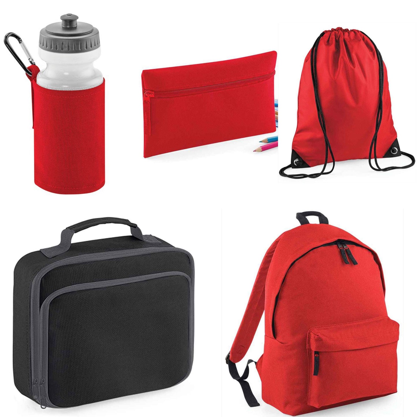 Back to School 5 Piece Set – 12Litre - 9 colours