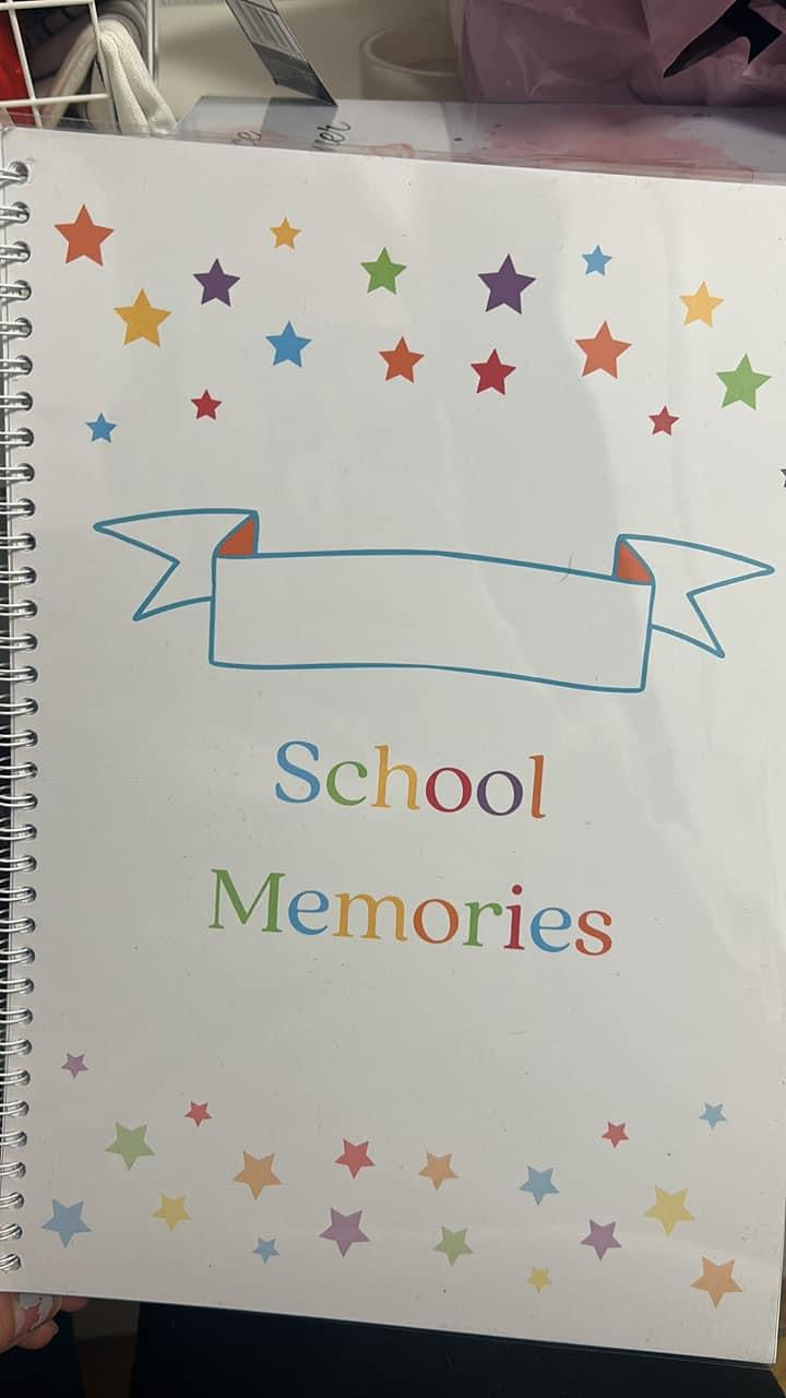 School memories book - A4