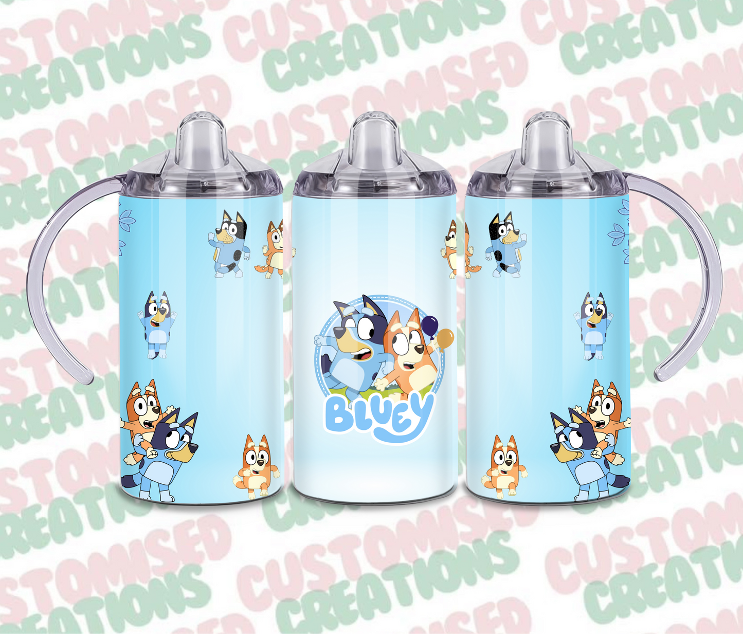 Bluey sippy cup tumbler