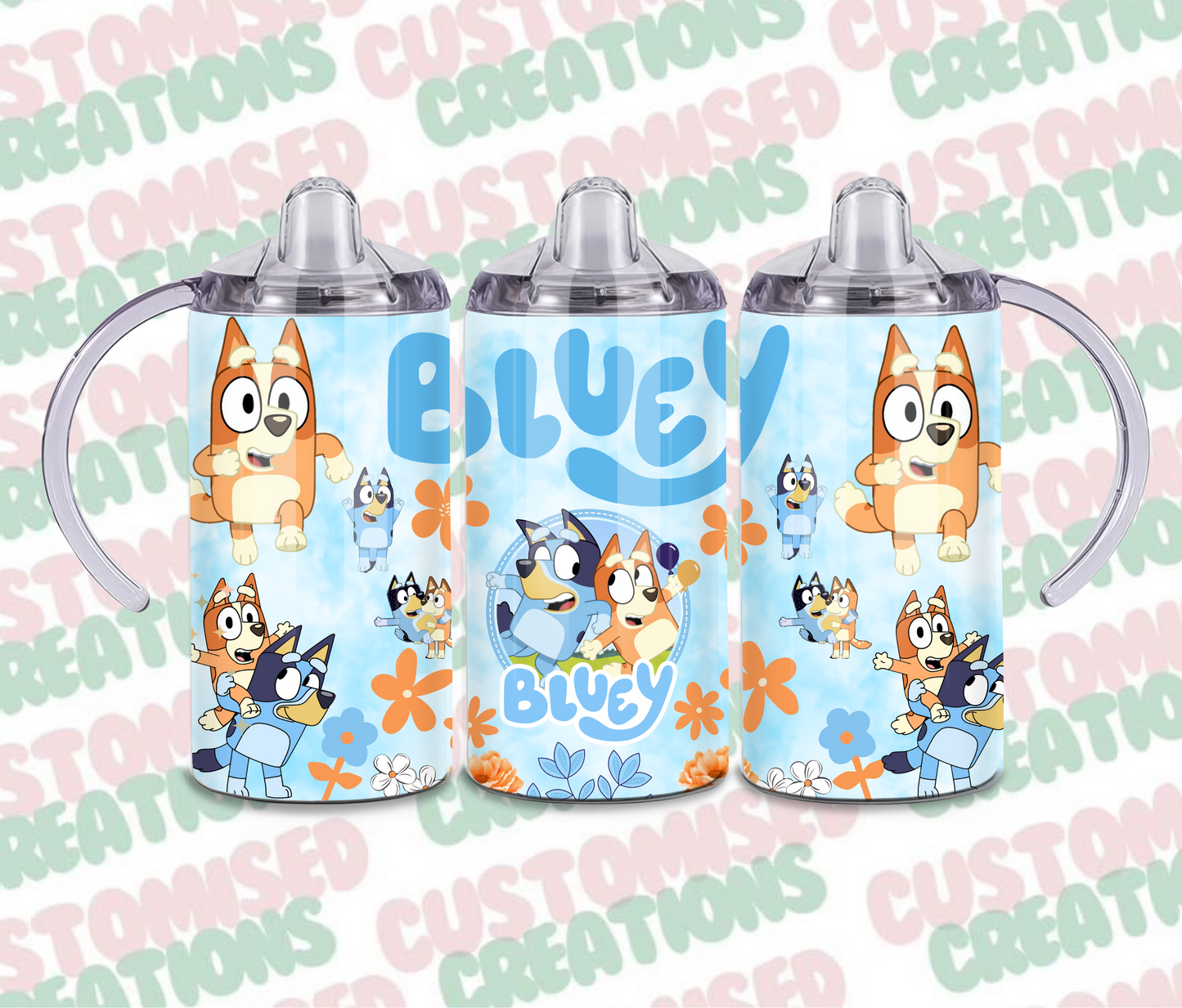 Bluey sippy cup tumbler