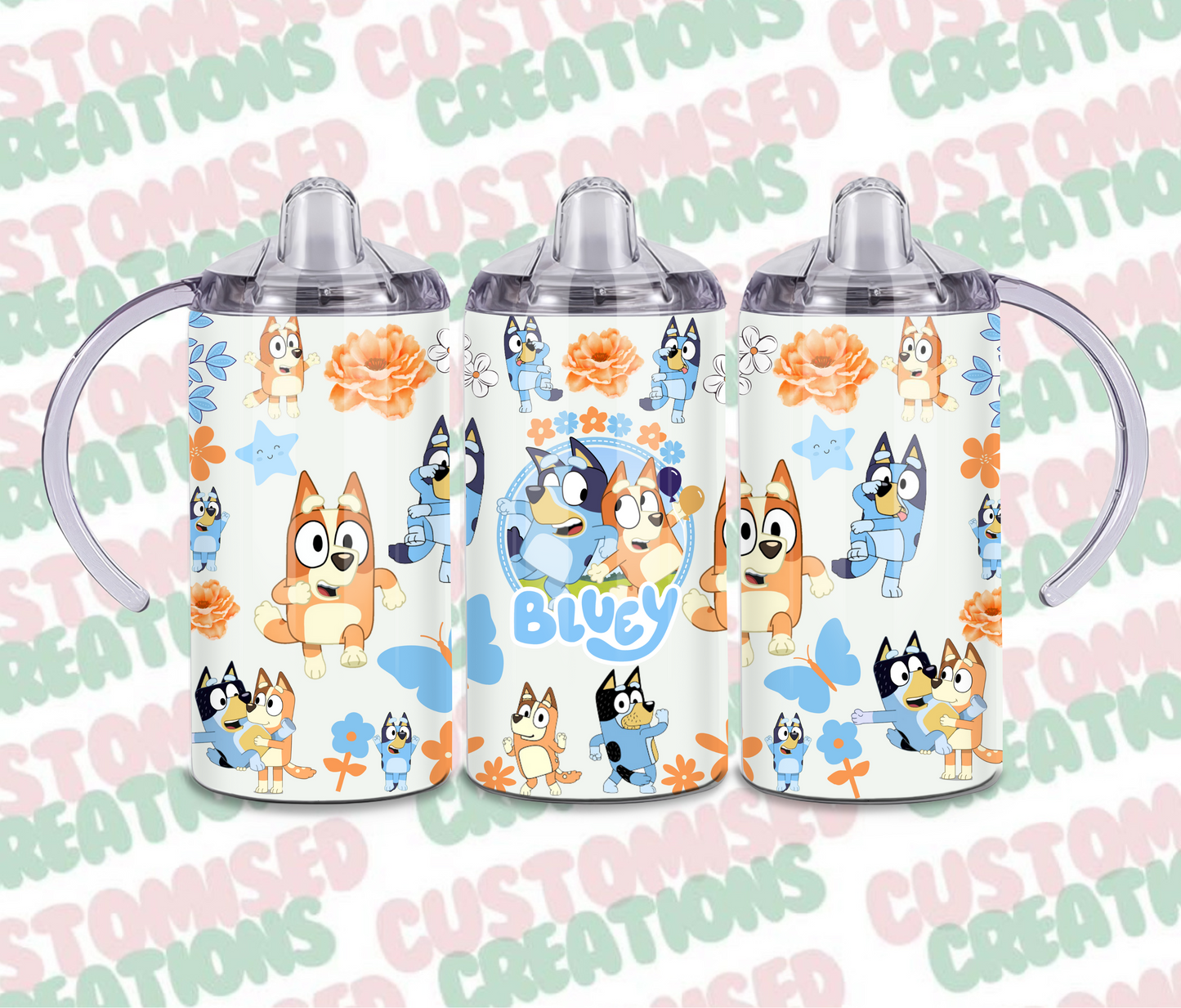 Bluey sippy cup tumbler