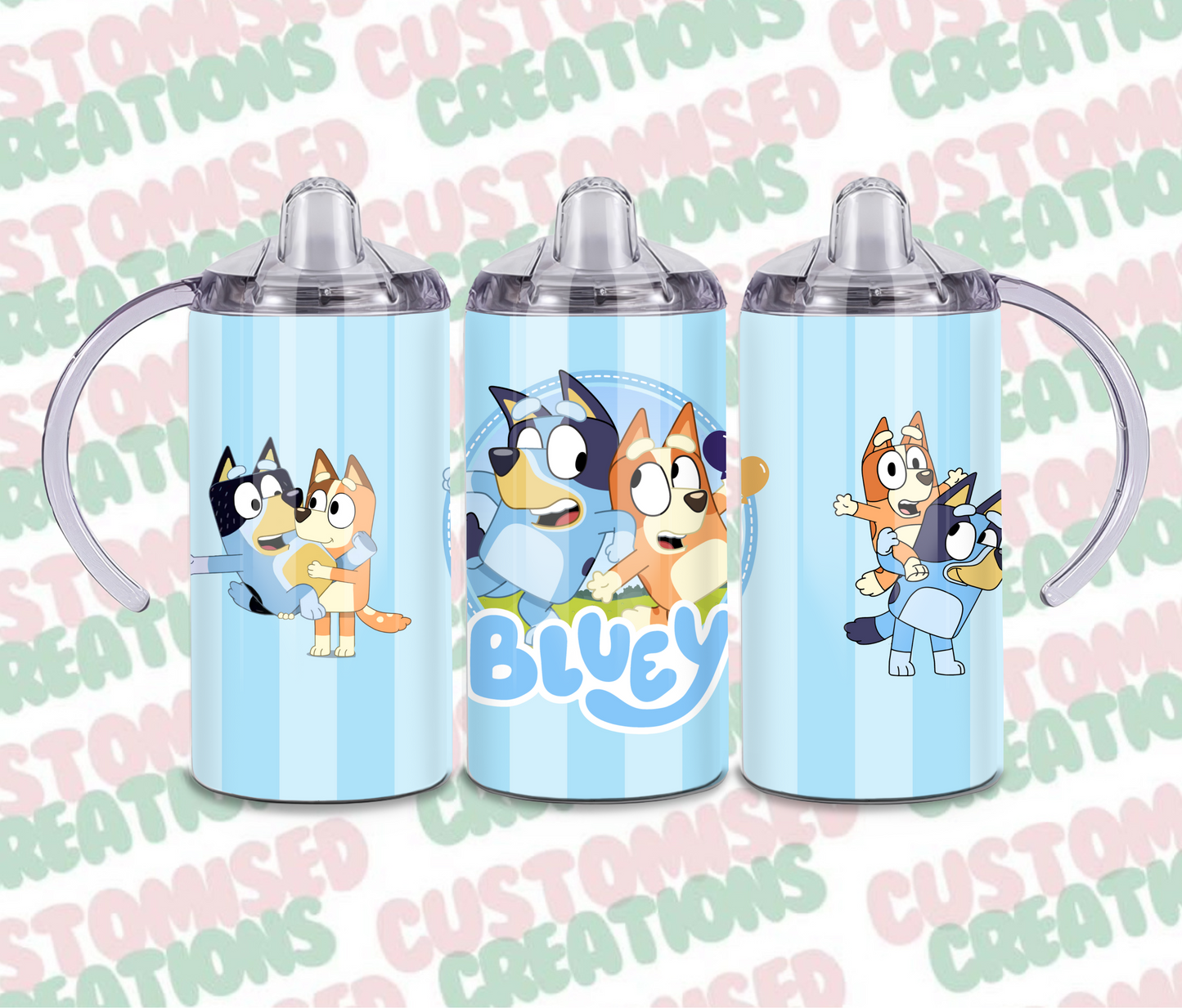 Bluey sippy cup tumbler