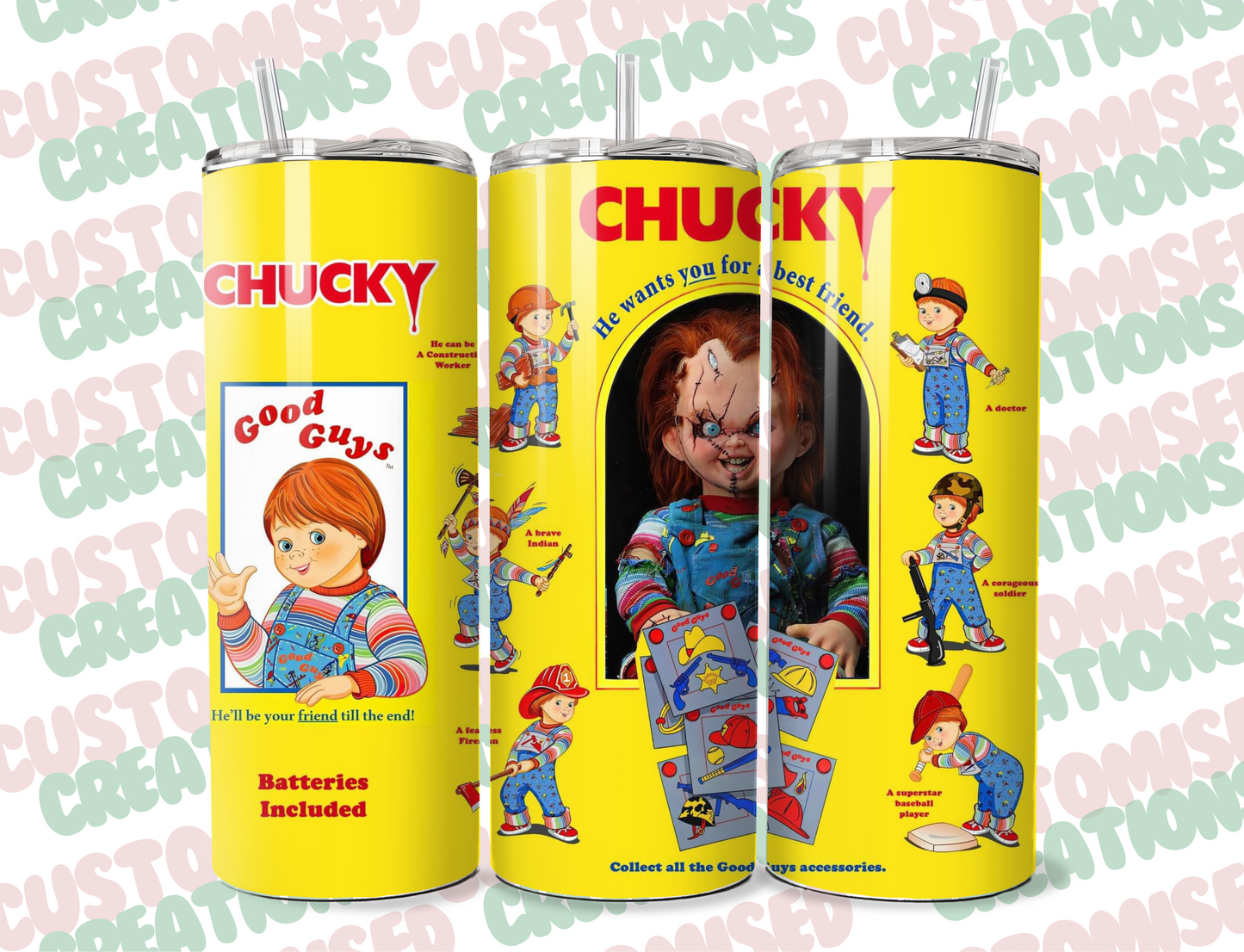 Chucky 20oz tumbler