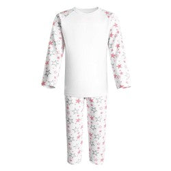 Pink Star Print Birthday Pyjamas Ages 1-10