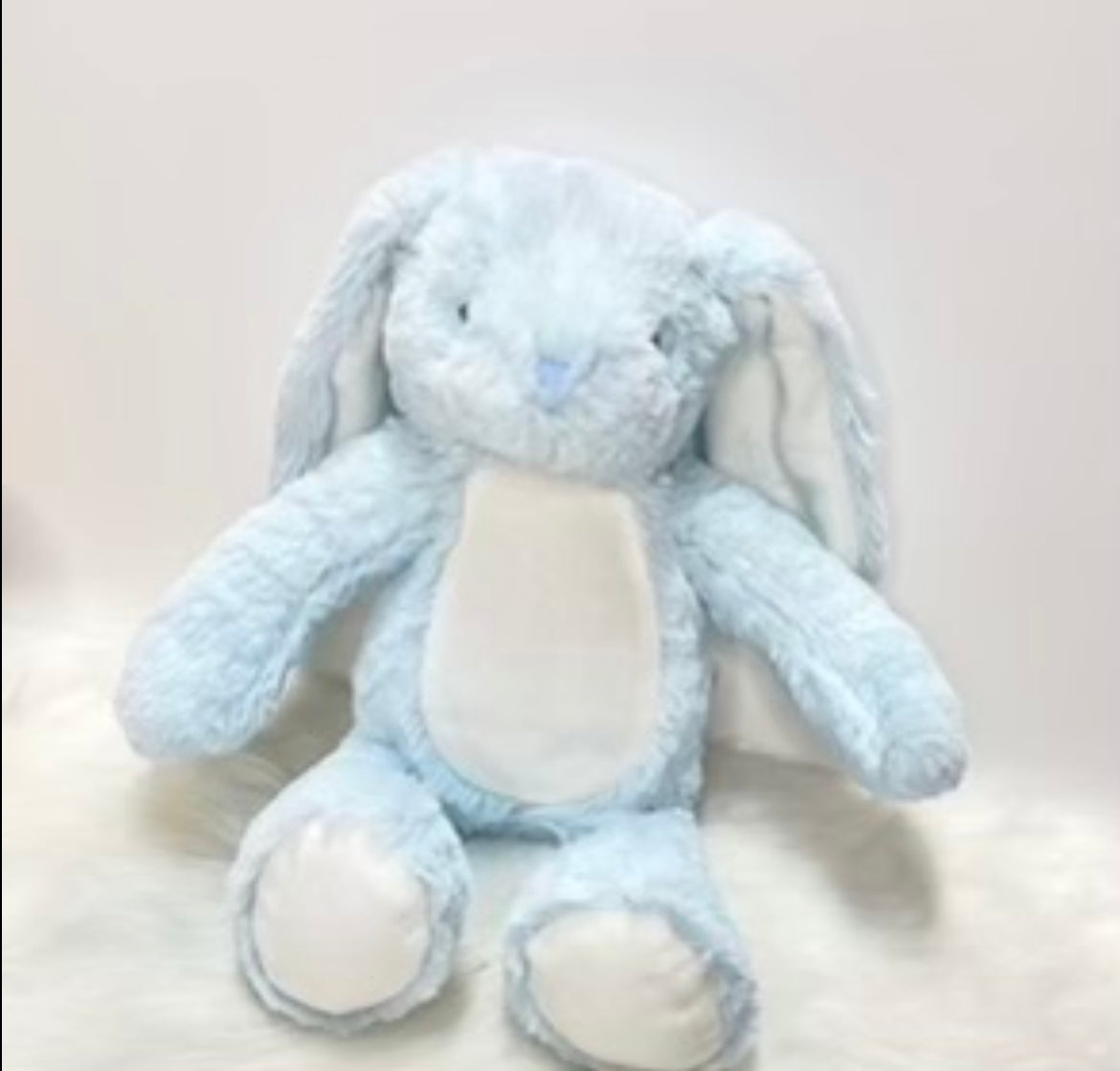 Blue rainbow rabbit bear